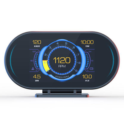 P27 Multi-functional LCD HD OBD2 GPS Gauge Speedometer, P27
