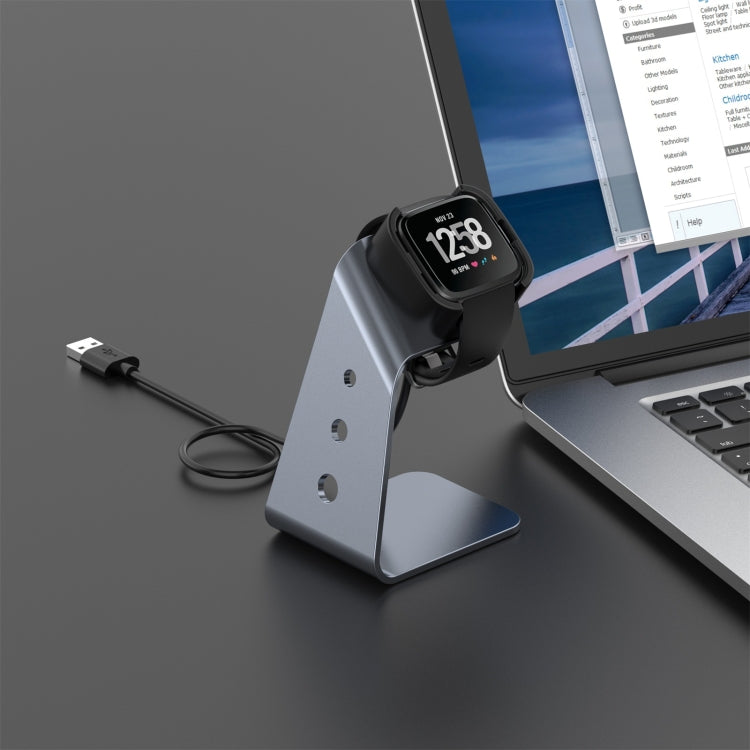 For Huawei Watch GT / GT 2 / GT 2e Universal Aluminum Alloy Charger Holder, For Fitbit Versa 2