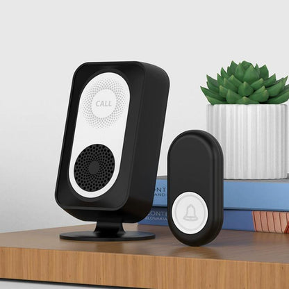 XY-601 Adjustable Volume Wireless Waterproof Doorbell Caregiver Call Button Kit