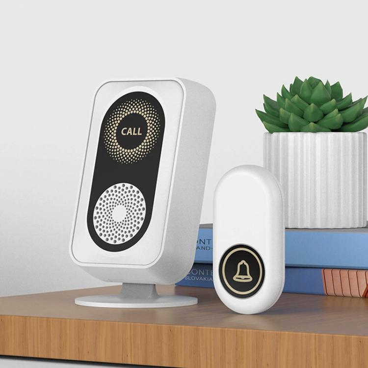 XY-601 Adjustable Volume Wireless Waterproof Doorbell Caregiver Call Button Kit