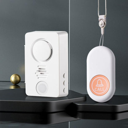 XY-805 Adjustable Volume Wireless Waterproof Doorbell Elderly Call Device, 1 Transmitter + 1 Receiver, 1 Transmitter + 2 Receiver, 2 Transmitter + 1 Receiver