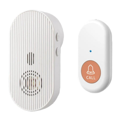 XY-805 Adjustable Volume Wireless Waterproof Doorbell Elderly Call Device, US Plug, EU Plug