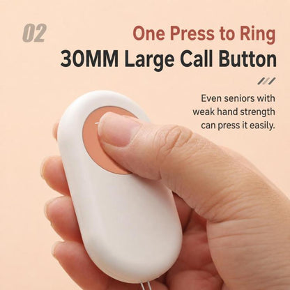 XY-805 Adjustable Volume Wireless Waterproof Doorbell Elderly Call Device, US Plug, EU Plug
