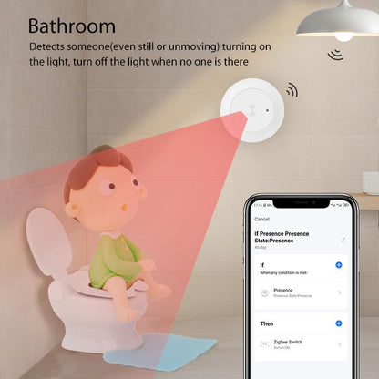 NEO NAS-PS10W WiFi Human Presence Sensor Pro Ceiling Mounting