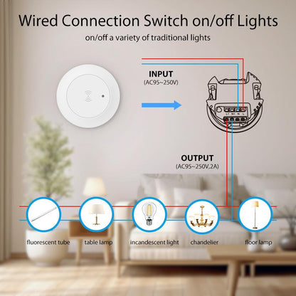 NEO NAS-PS10W WiFi Human Presence Sensor Pro Ceiling Mounting