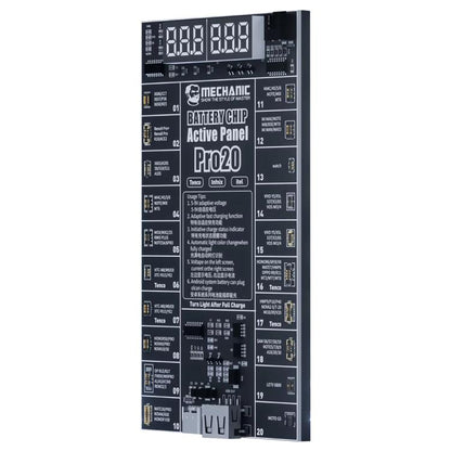 MECHANIC Pro20 Fast Charging Battery Chip Activation Detection Panel for Android, MECHANIC Pro20