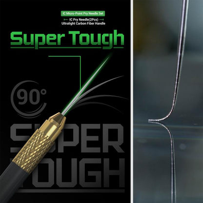 2UUL SC88 Non-Magnetic Precision Solder Control IC Micro-Point Pry Needle Set, 2UUL SC88