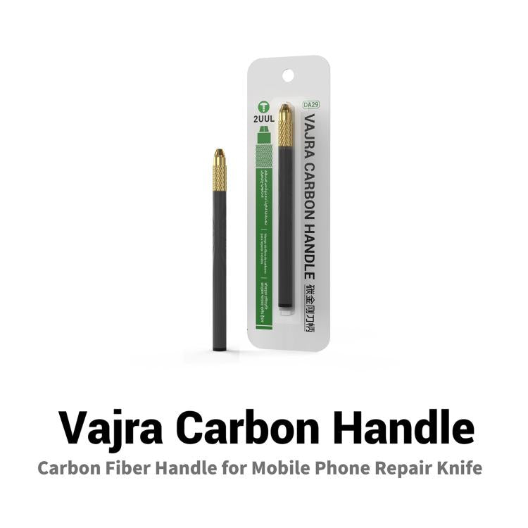 2UUL DA29 Vajra Carbon Fiber Knife Handle, 2UUL DA29