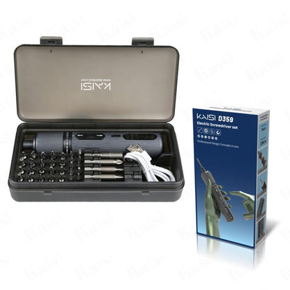 Kaisi D359 37 in 1 Rechargeable Torque Electric Screwdriver Set, Kaisi D359