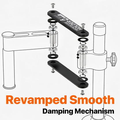 MECHANIC M6+ 360 Rotation Damped Microscope Swing Arm Holder, MECHANIC M6+