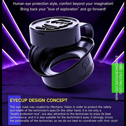 MECHANIC DFC Soft Silicone Eyepiece Dust Cap for Microscope, MECHANIC DFC
