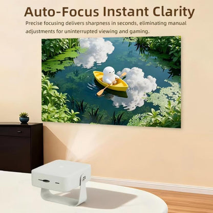 A53 Android 13 Ultra HD Auto Focus Compact LED Projector, EU Plug, US Plug, UK Plug, AU Plug