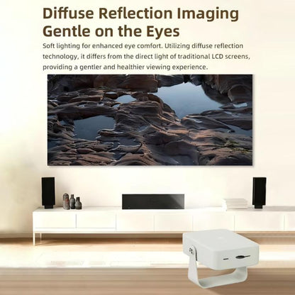 A53 Android 13 Ultra HD Auto Focus Compact LED Projector, EU Plug, US Plug, UK Plug, AU Plug