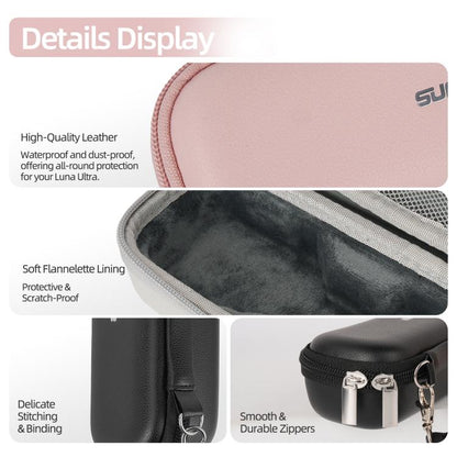 Sunnylife Colorful Protective Organizer Standard Combo Bag, For Insta360 Luna Ultra