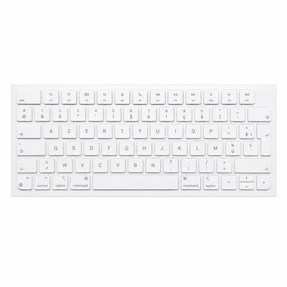 For MacBook A2438 A2439 A2449 A2450 A3118 A3203 Magic Keyboard 3 Magic Keyboard 4 Keycaps(White), German, French