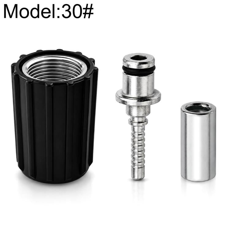 Car Wash Machine High-pressure Water Hose Anti-detachment Connector, No. 30, No. 31, No. 32