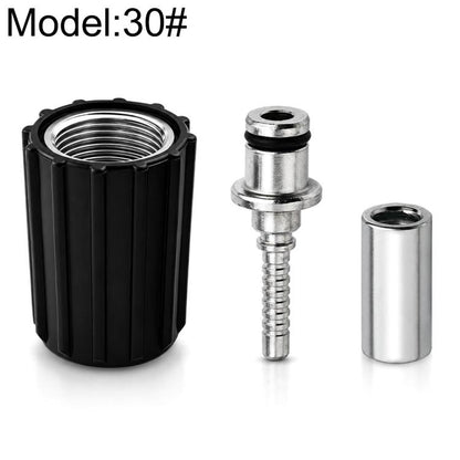 Car Wash Machine High-pressure Water Hose Anti-detachment Connector, No. 30, No. 31, No. 32