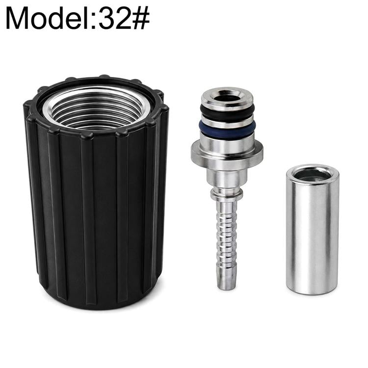 Car Wash Machine High-pressure Water Hose Anti-detachment Connector, No. 30, No. 31, No. 32