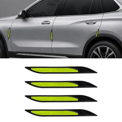 Bonnet Air Flow Vent Fender Sticker for Car Decoration, 4 PCS / Set