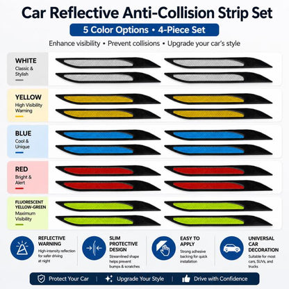 Bonnet Air Flow Vent Fender Sticker for Car Decoration, 4 PCS / Set