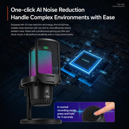 APK005 AI Smart Noise Reduction Condenser Cantilever Microphone, APK005 Cantilever Microphone