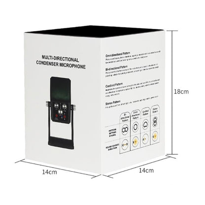BM-959PL Multi-directional Switching ASMR Recording Condenser Microphone, BM-959PL