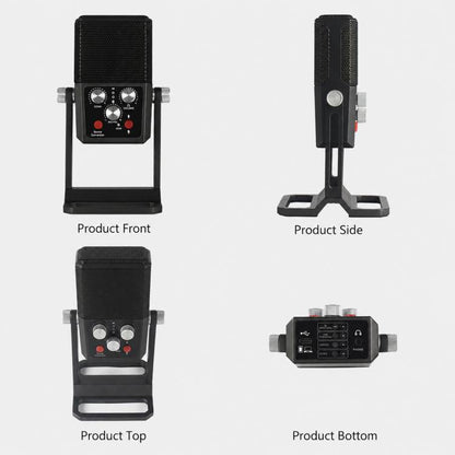 BM-959PL Multi-directional Switching ASMR Recording Condenser Microphone, BM-959PL