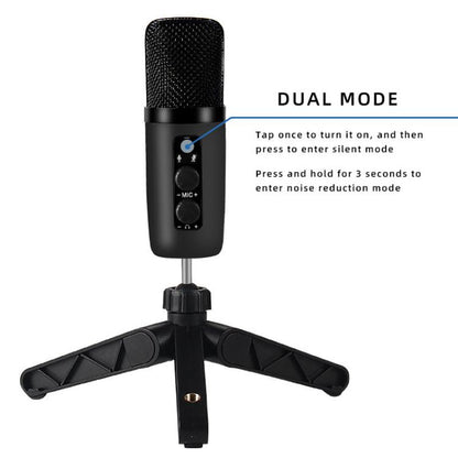 X502 High Sampling USB Condenser Microphone Tripod Set, X502 Microphone Tripod Set