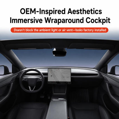 For Tesla Model 3 / Y / Y L Car Magnetic Mobile Phone Holder, Dual-sided Base, Center-mount Base