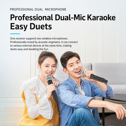 E5 2 in 1 Handheld UHF Wireless Microphone