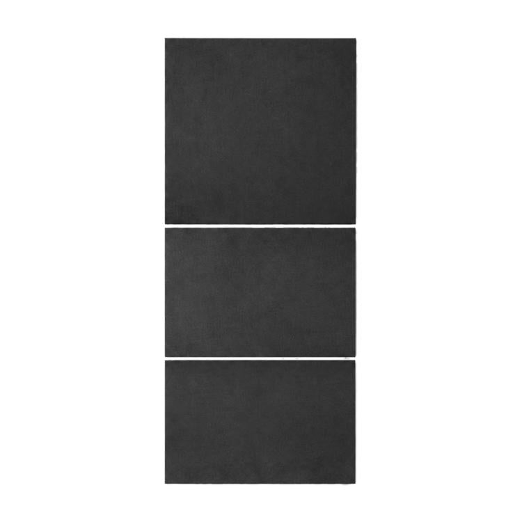 Dashboard Center Control Suede Leather Anti-Static Sticker, For Tesla Model Y / Y L / 3 Black, For Tesla Model Y / Y L / 3 Grey