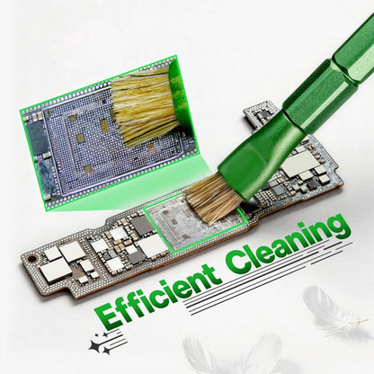 2UUL CL15 Hard Brush & Steel Wire Brush Dual-Ended Cleaning Brush, 2UUL CL15