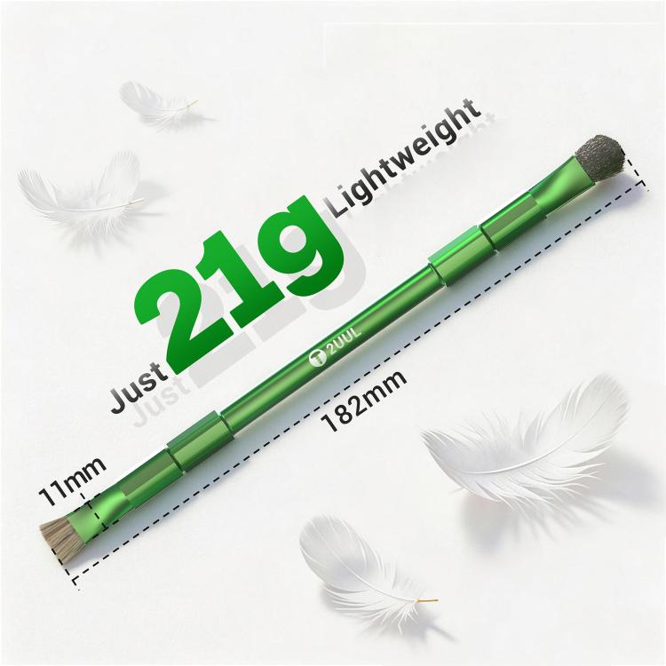 2UUL CL15 Hard Brush & Steel Wire Brush Dual-Ended Cleaning Brush, 2UUL CL15