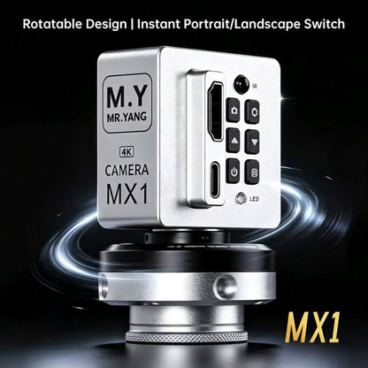 MR.YANG MX1 HDMI & Type-C Dual Output 8MP CMOS Sensor 4K Industrial Microscope Camera, MR.YANG MX1