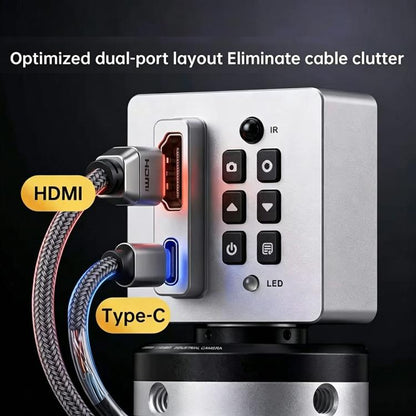 MR.YANG MX1 HDMI & Type-C Dual Output 8MP CMOS Sensor 4K Industrial Microscope Camera, MR.YANG MX1