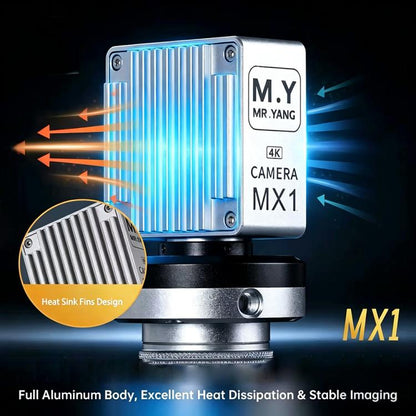 MR.YANG MX1 HDMI & Type-C Dual Output 8MP CMOS Sensor 4K Industrial Microscope Camera, MR.YANG MX1