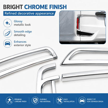 Bumper Fog Lamp Decorative Strip For Honda STEPWGN SPADA