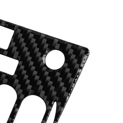 Car Carbon Fiber CD Radio Player Panel Decorative Sticker for Nissan 350z 2006-2009, CD Radio Player Panel