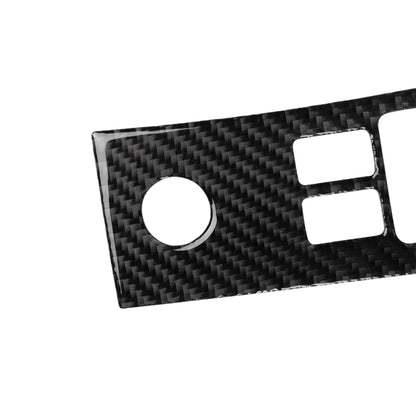Car Carbon Fiber Glass Lift Decorative Sticker for Nissan 350z 2006-2009, Right Drive, Glass Lift, Right Drive