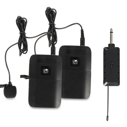 E8 1 to 2 VHF Wireless Dual-Channel Microphone, Headset, Lavalier