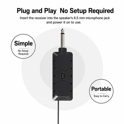 E8 1 to 2 VHF Wireless Noise Reduction Handheld Microphone