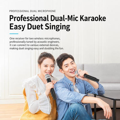 GE5 1 to 2 Wireless 2.4G Handheld Microphone