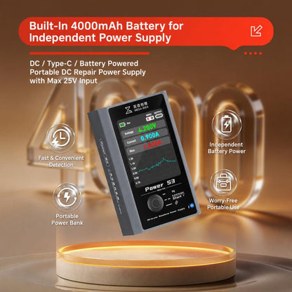 MEGA-IDEA Power S3 DC 25V Multi-Port Output Portable All-In-One Waveform Power Supply