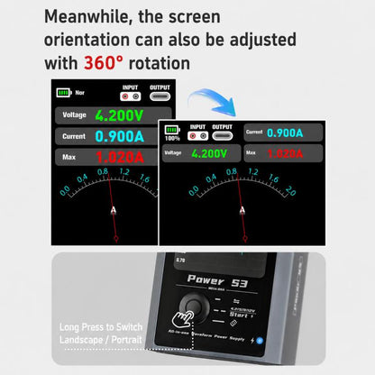 MEGA-IDEA Power S3 DC 25V Multi-Port Output Portable All-In-One Waveform Power Supply