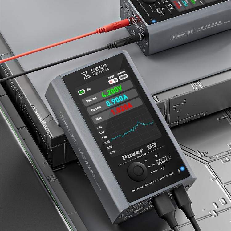 MEGA-IDEA Power S3 DC 25V Multi-Port Output Portable All-In-One Waveform Power Supply