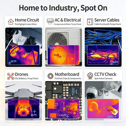 QIANLI FireEye Circuits / PCB Testing Ultra-Portable Thermal Imaging Camera
