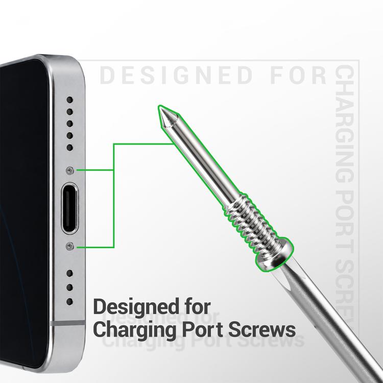 2UUL SC13 8-Color Pentalobe Charging Port Screws Kit for iPhone X-17 Pro Max