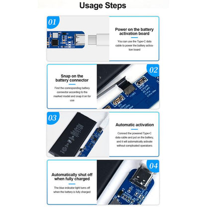 SUNSHINE SS-903 SE Battery Charging Activation Board for iPhone 8-16 Pro Max / SE2 / SE3