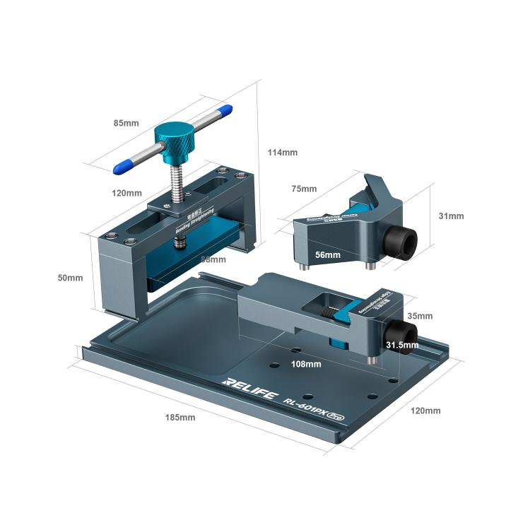 RELIFE RL-601PX Pro Dual-Direction Multifunctional Mobile Phones Frame Correction Tool