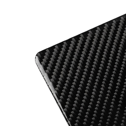 Car Carbon Fiber Central System Control Storage Box Decorative Sticker for Nissan 350z 2006-2009, Central System Control Storage Box